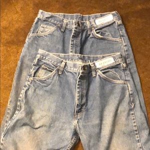 2 pair 34x32 BULWARK FR jeans